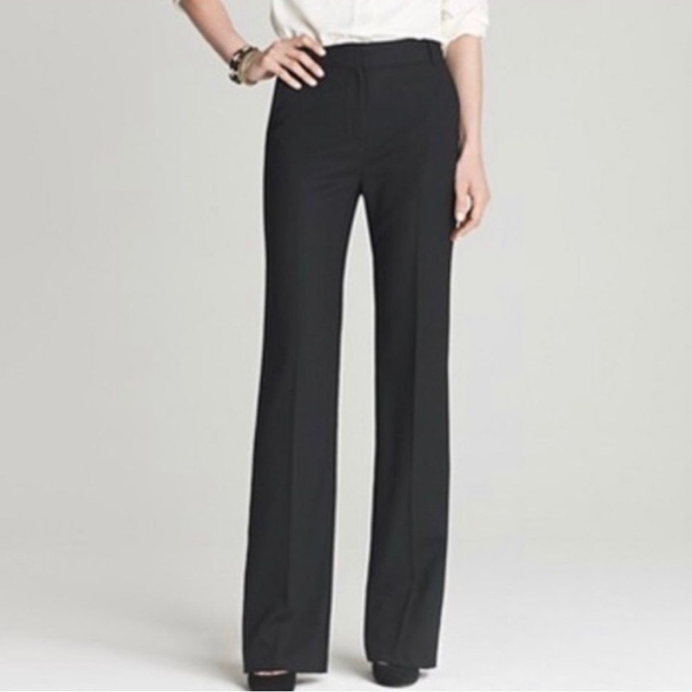 J. Crew Wool Crepe Original Fit Trousers size 2T 2 tall